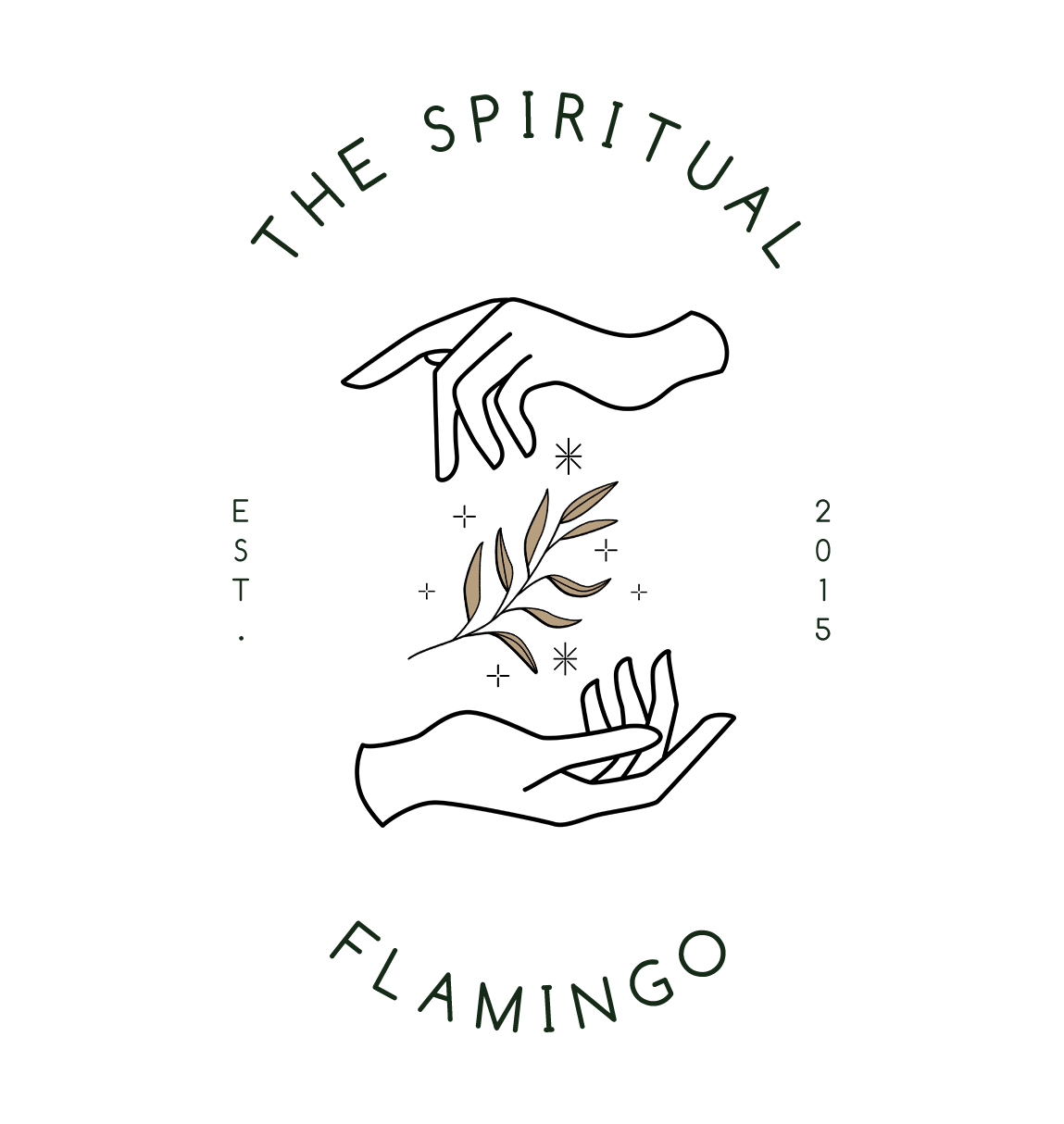 The Spiritual Flamingo logo